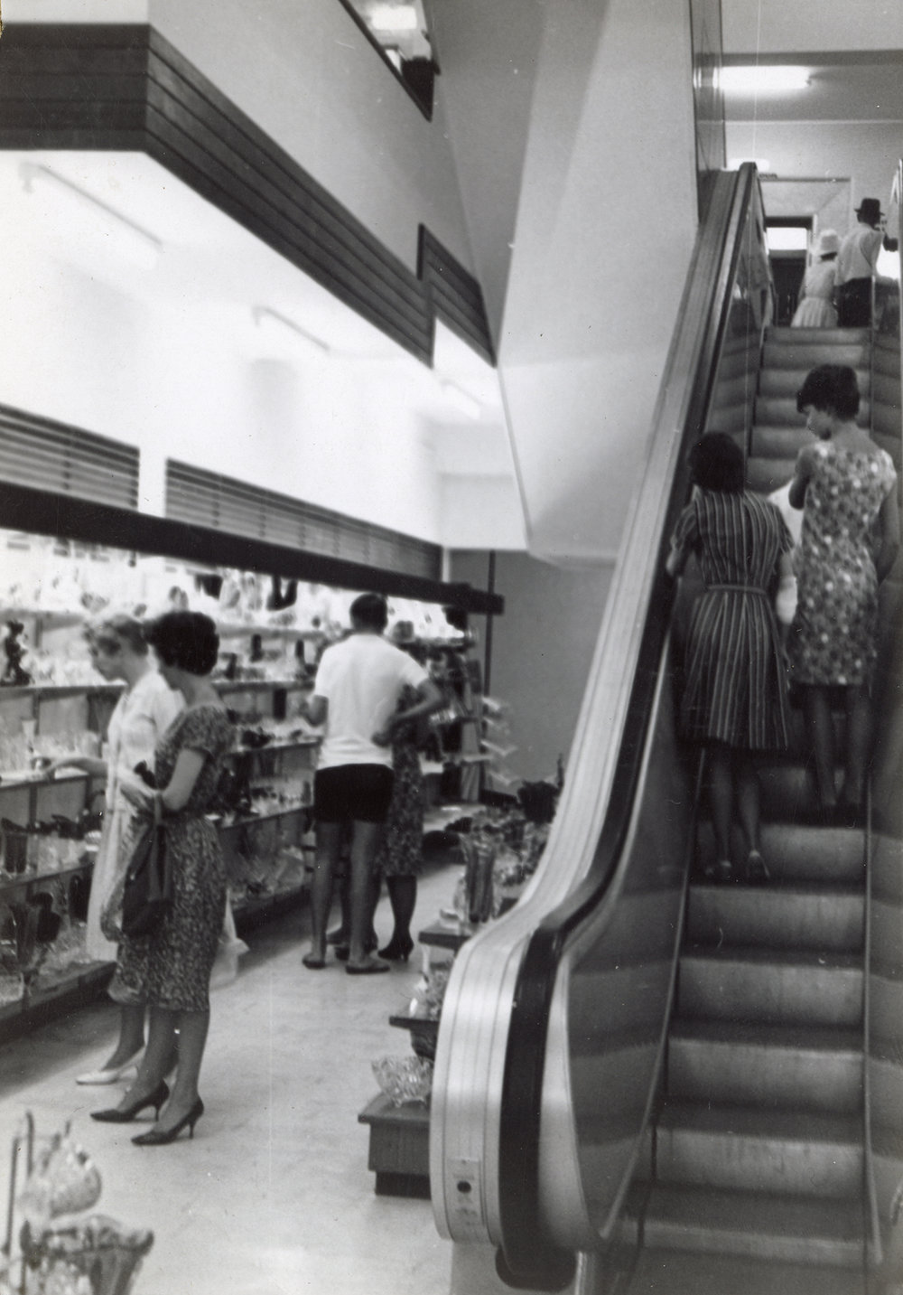 Christmas at Cribb &amp; Foote, Ipswich, 1965