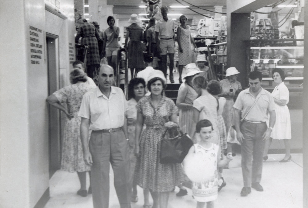 Christmas at Cribb &amp; Foote, Ipswich, 1965
