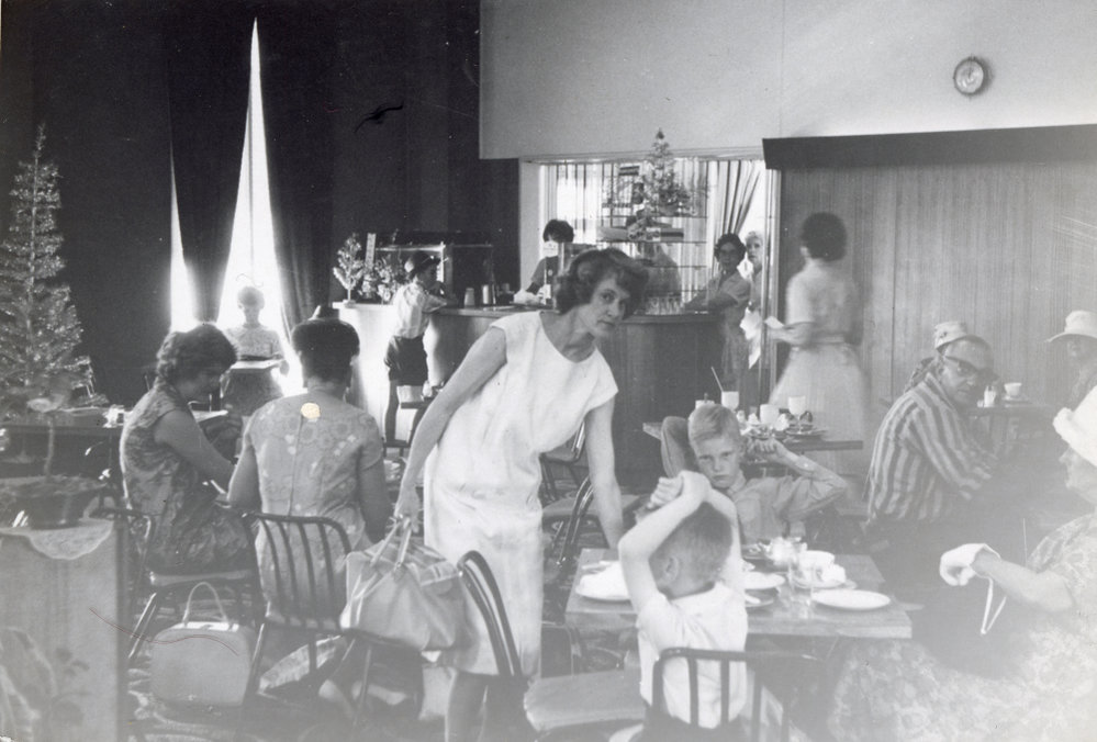 Christmas at Cribb &amp; Foote, Ipswich, 1965