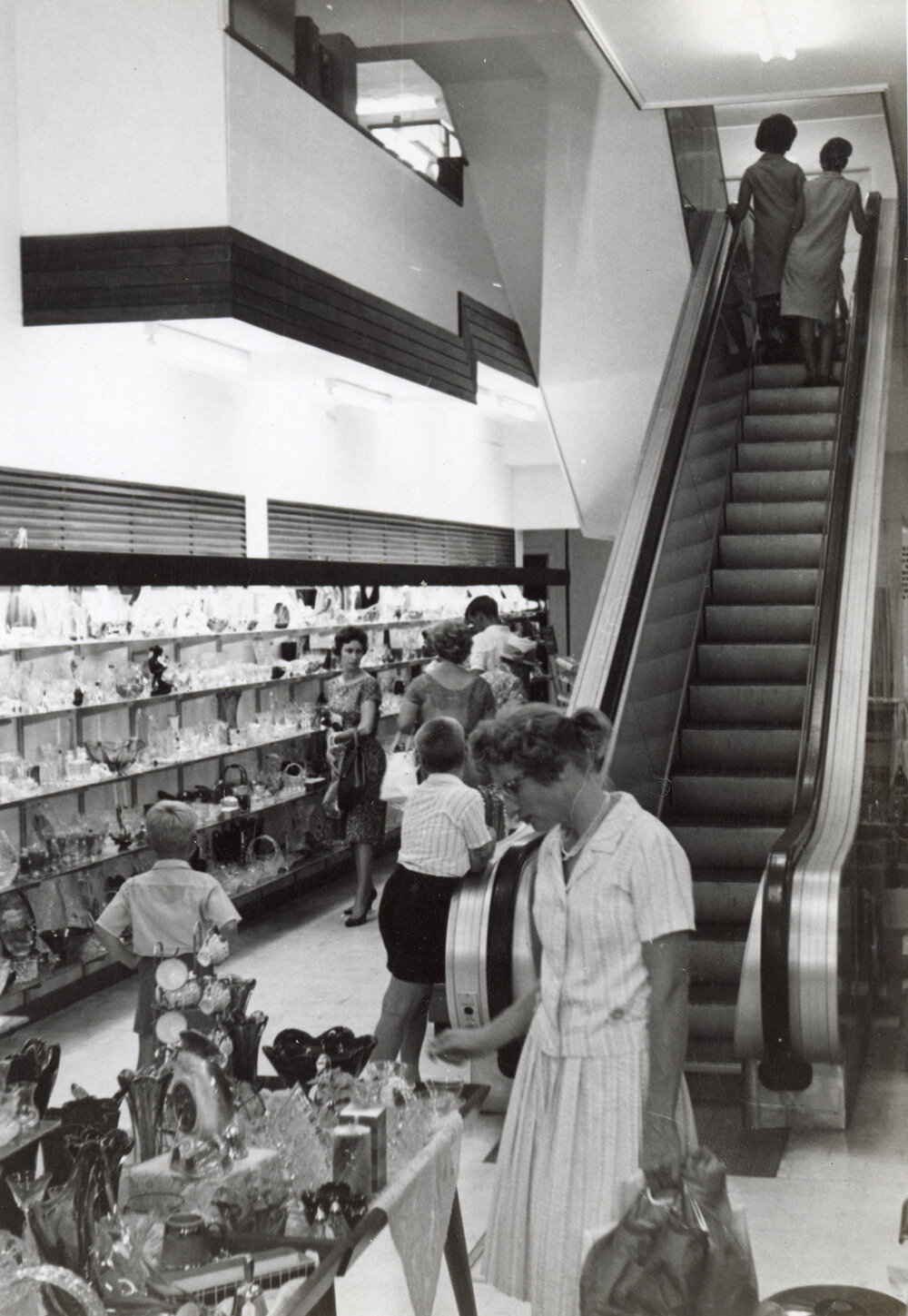 Christmas at Cribb &amp; Foote, Ipswich, 1965