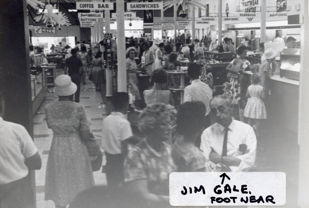 Christmas at Cribb &amp; Foote, Ipswich, 1965
