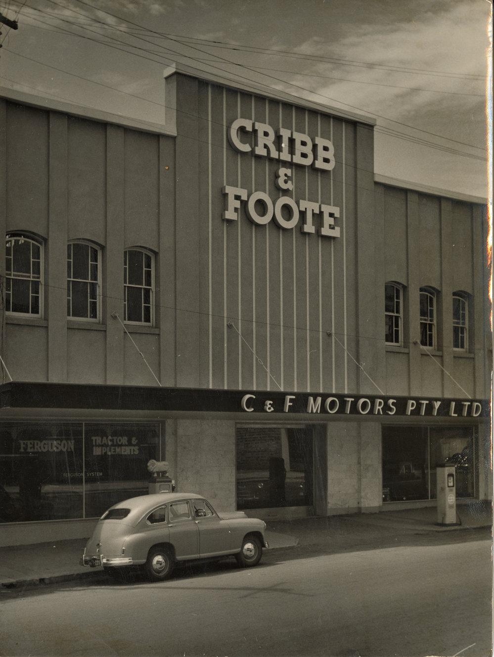 Cribb &amp; Foote Motors, Nicholas Street, Ipswich, c.1965