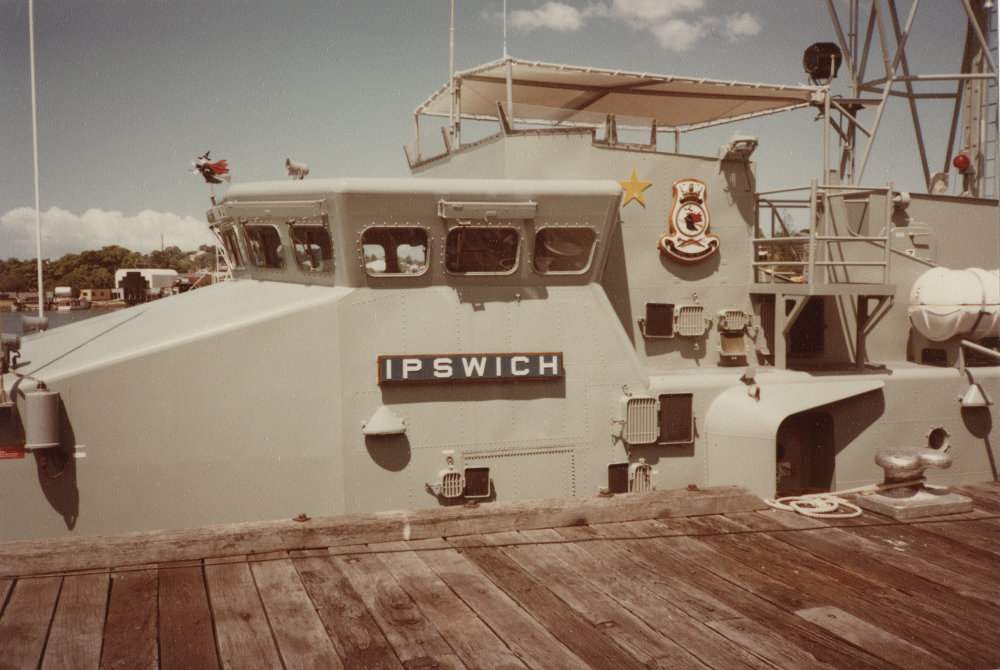 H.M.A.S. Ipswich (II), Brisbane, 1986