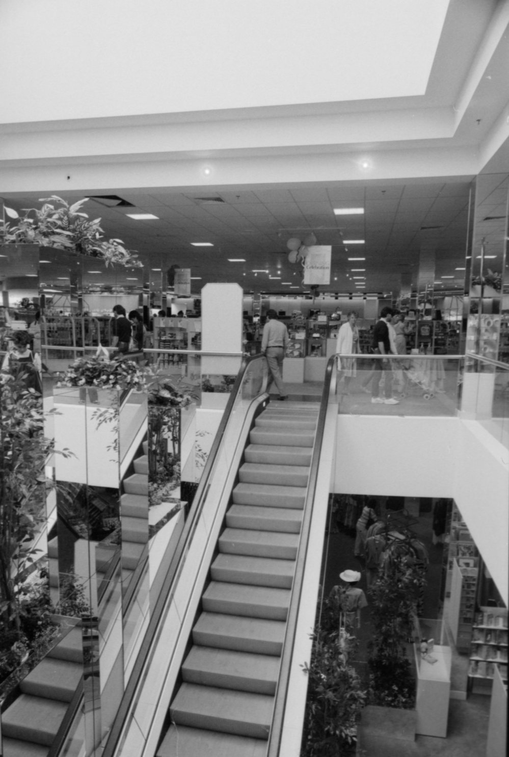 Opening of McDonnell &amp; East, corner of Brisbane and Ellenborough Streets, August 1987 
