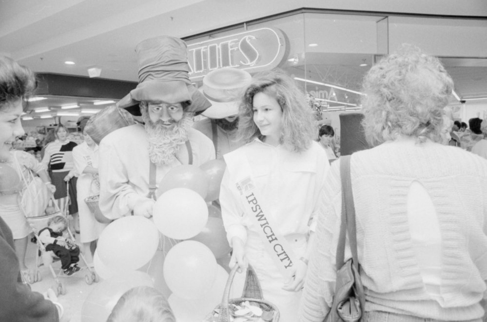 Opening of Ipswich City Square, Ipswich, August 1987 