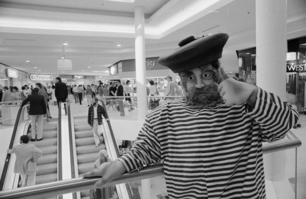 Opening of Ipswich City Square, Ipswich, August 1987 