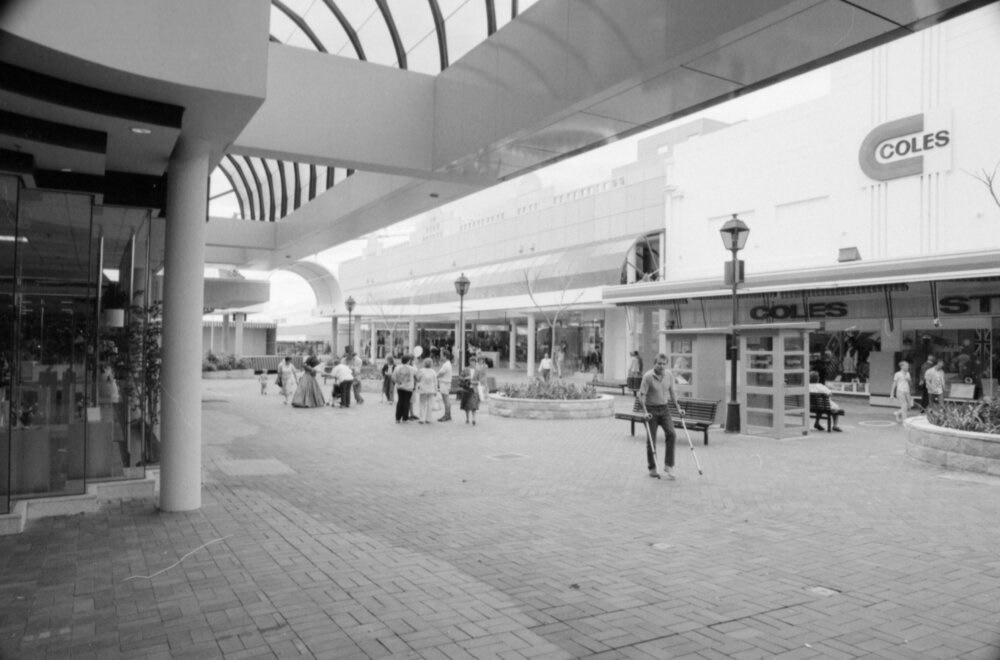 Opening of the Ipswich City Mall, Ipswich, August 1987 