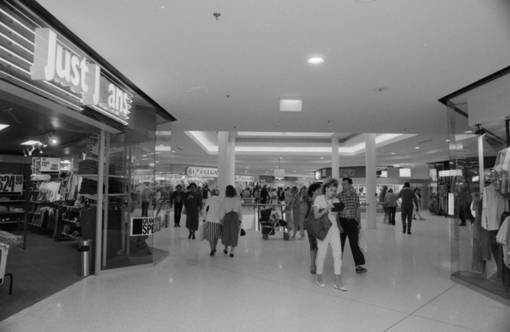 Opening of Ipswich City Square, Ipswich, August 1987 