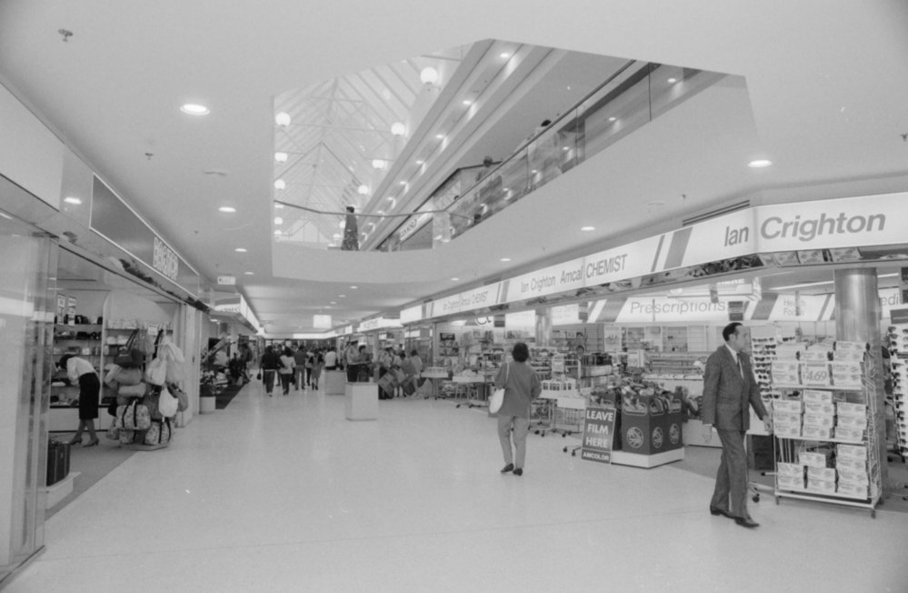 Opening of Ipswich City Square, Ipswich, August 1987 
