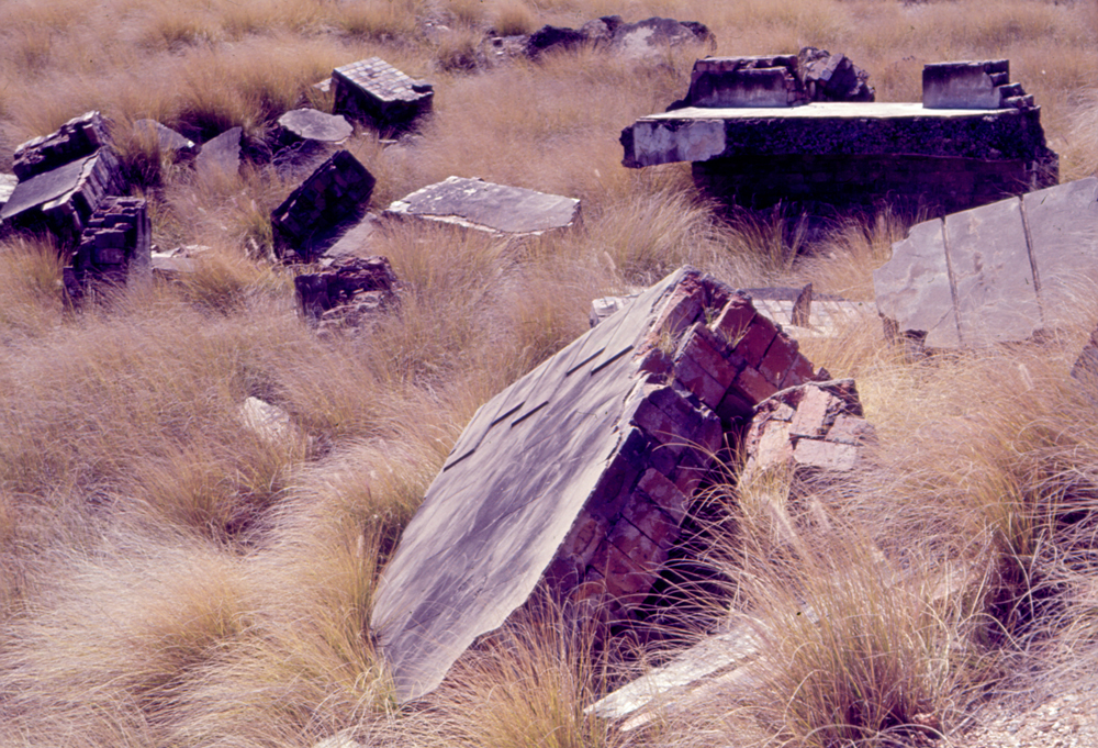 Ruins of Brynhyfryd, Blackstone, Ipswich, c. 1971