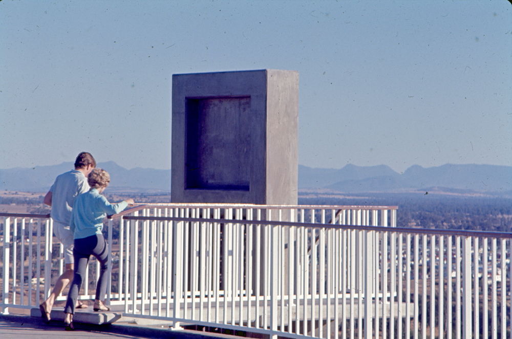 Observation Deck, on top of Denmark Hill Reservoir, Ipswich, c.1970