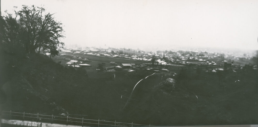 Panoramic View from Limestone Hill, looking towards North Ipswich, 1900s