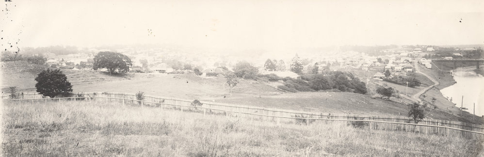 View of Ipswich from near Cunningham&rsquo;s Knoll, Ipswich, c. 1890