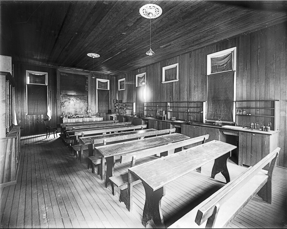 Ipswich Girls' Grammar School, classroom, 1925