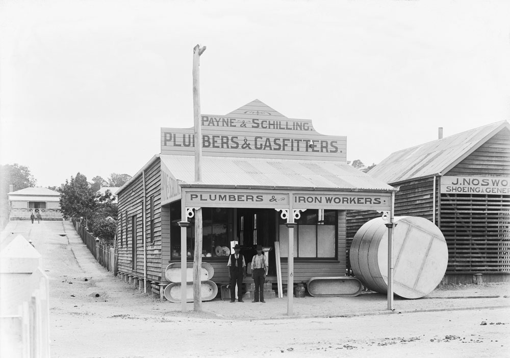 Payne &amp; Schilling, Limestone Street, Ipswich, early 1920s