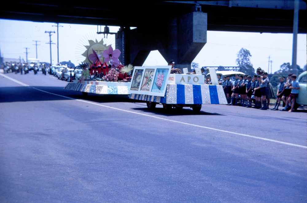 Colour City Carnival parade, Ipswich, 1968