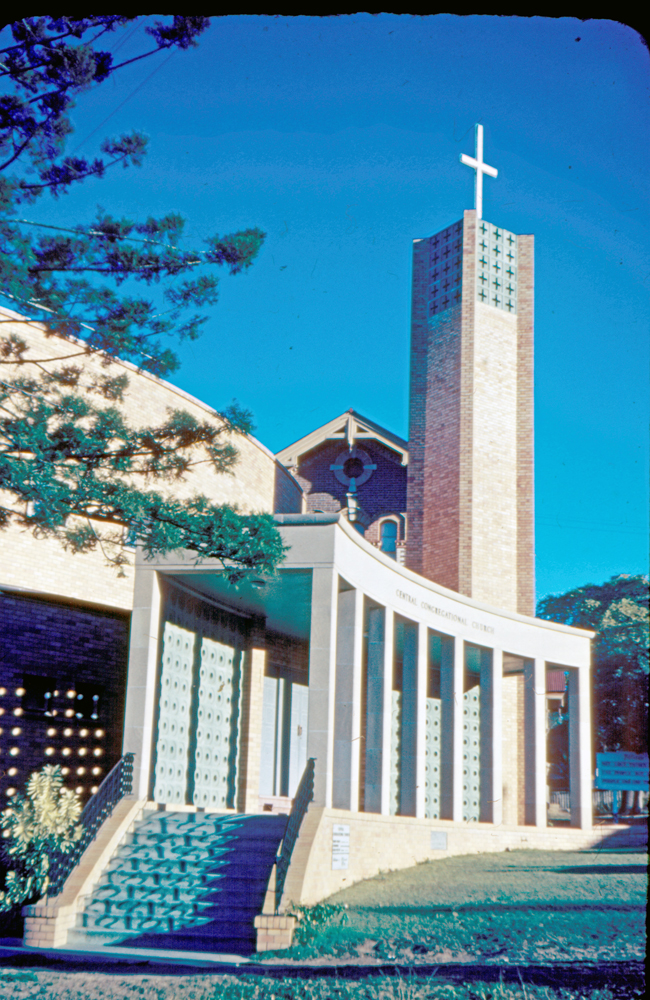 Congregational Church, corner of East and Roderick Streets, Ipswich, 1969