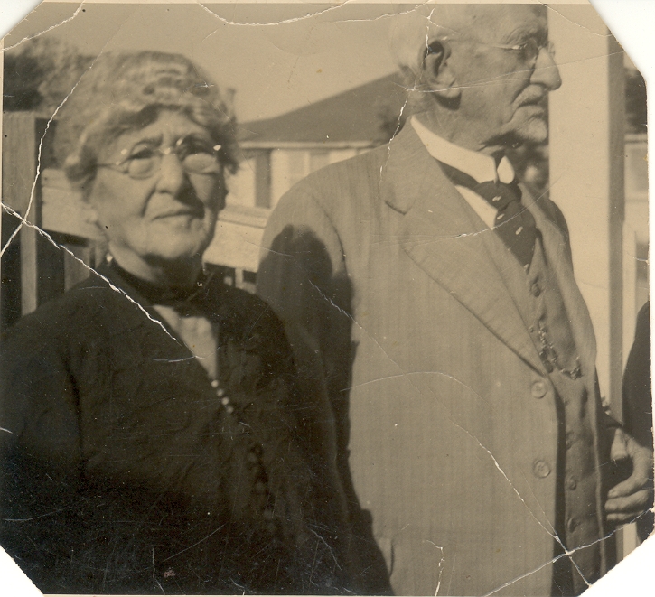Jane and George Brockwell Gill, location unknown, n.d.
