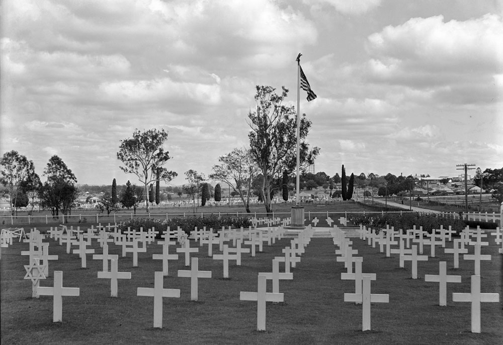 United States Armed Forces Cemetery, Manson Park, Raceview, 1942-1947
