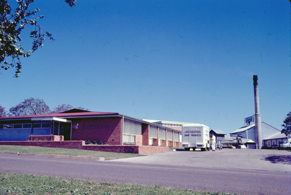 Jacaranda Butter Milk Factory, Jacaranda Street, North Booval, Ipswich, 1970