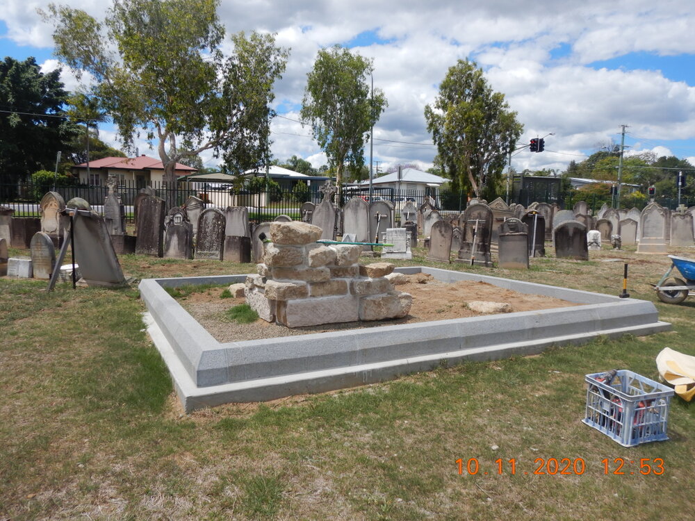 Fleming Vault, Ipswich General Cemetery, 10th November 2020