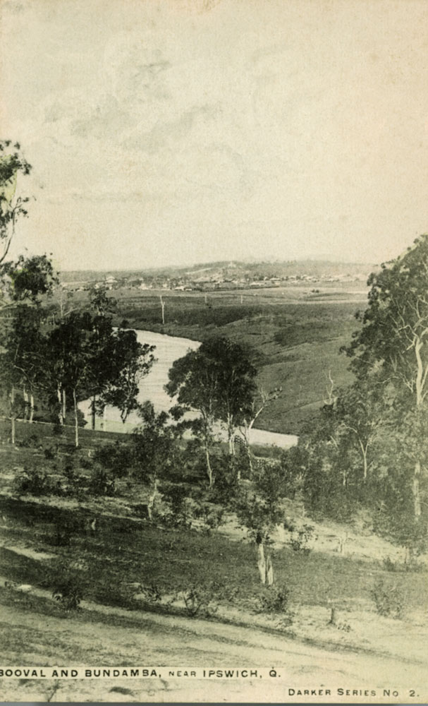 Postcard of Booval and Bundamba, near Ipswich, c.1905