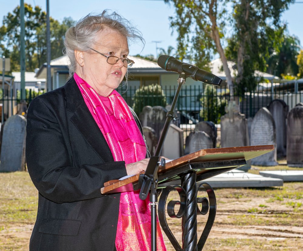 Reinterment of the Fleming family, Ipswich General Cemetery, 16th July 2019