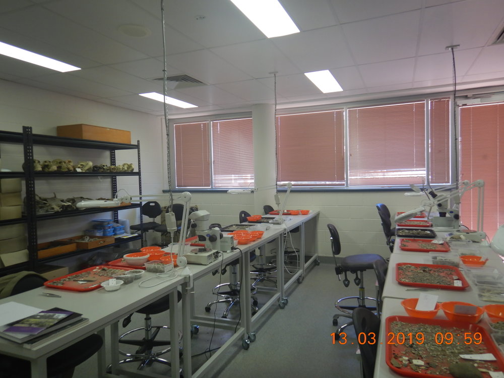 Handing over the Fleming remains, March 2019