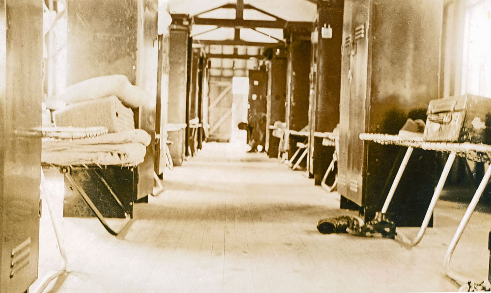 Quarters at Amberley Air Force Base, Ipswich, 1941