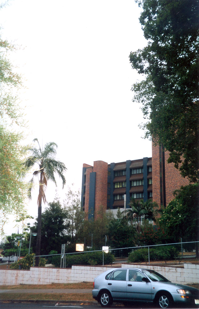 View of Ipswich General Hospital from Court Street, Ipswich, 2005-2006