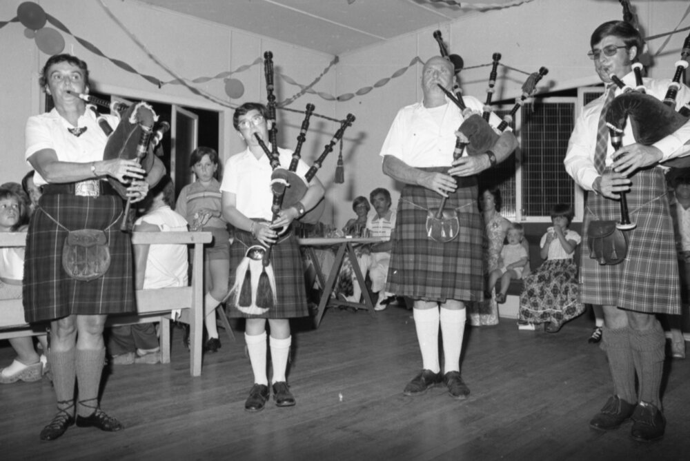 Scottish New Year's Eve Celebrations, Ipswich, December 1977