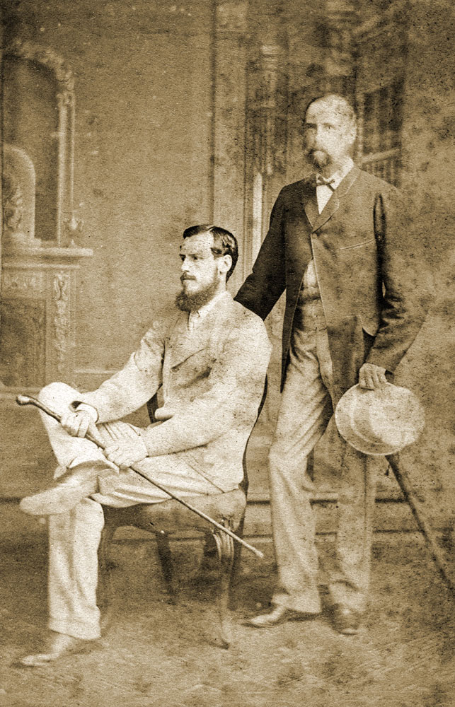 William Finucane and George Phillips, MLA, Brisbane, early 1870s