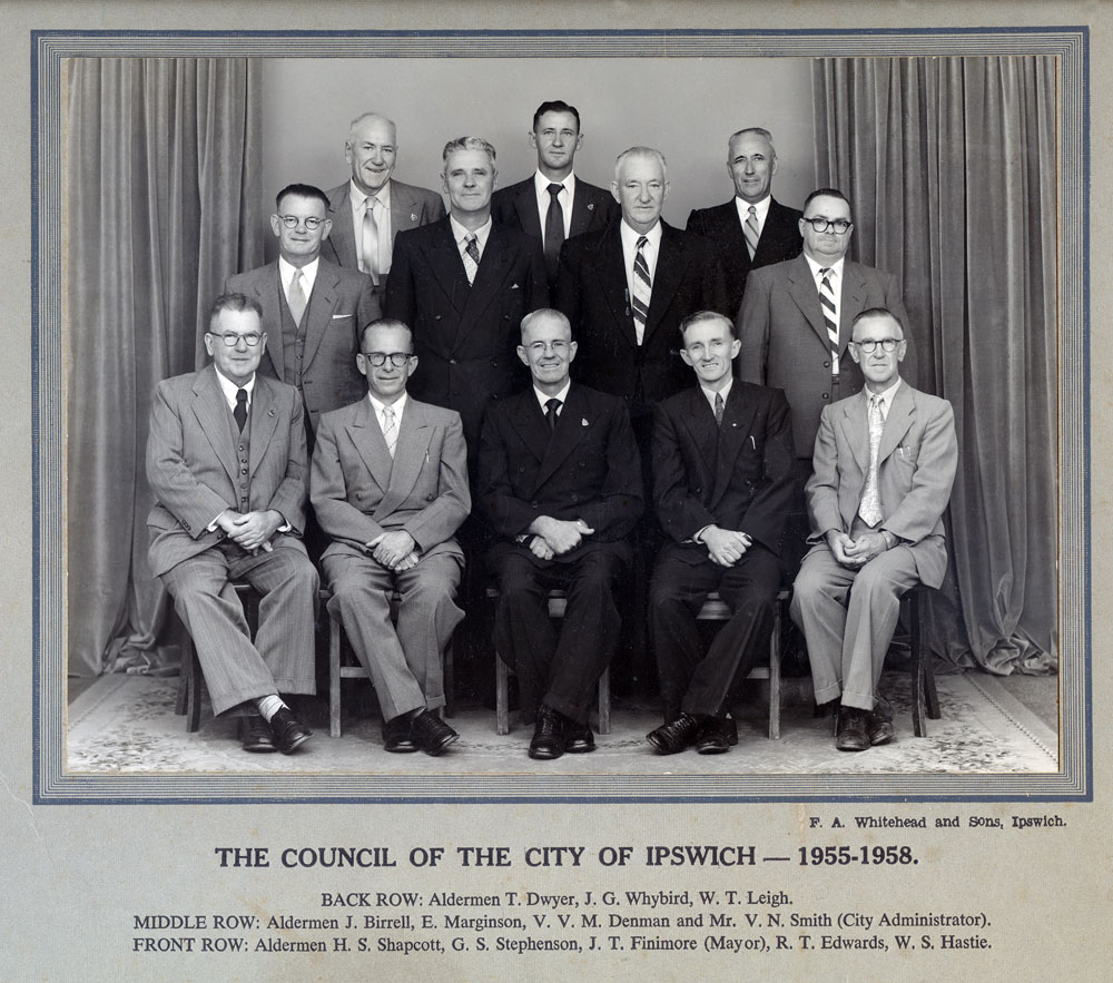 Council of the City of Ipswich, 1955-1958