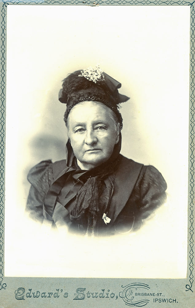 Portrait of unidentified woman, Ipswich, c.1892