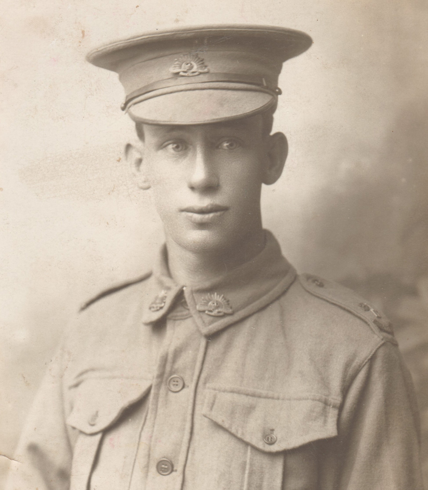 Private Arthur Donald Leigh, Ipswich, c.1915