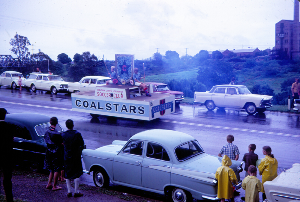 Colour City Carnival parade, Ipswich, 1968