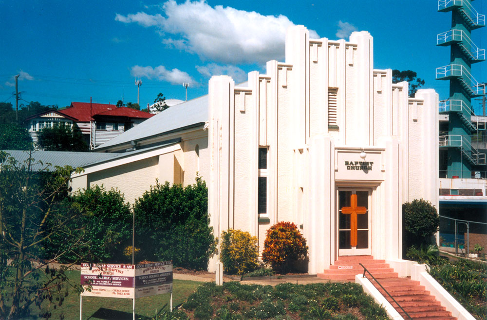 Front of Ipswich Baptist Church, 2003