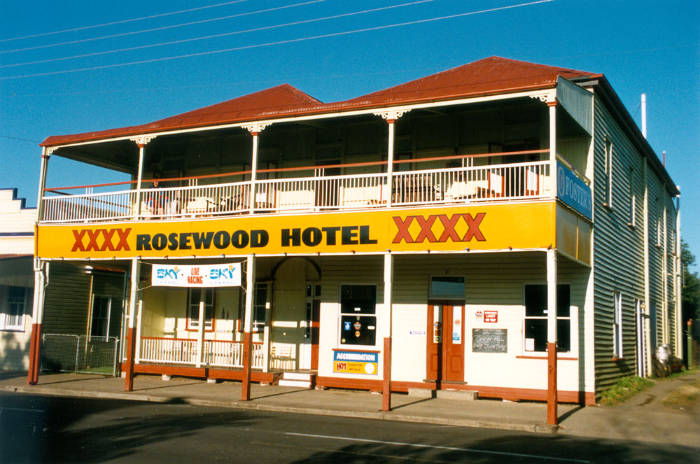 Rosewood Hotel, 6 John Street, Rosewood, Ipswich, c.1991