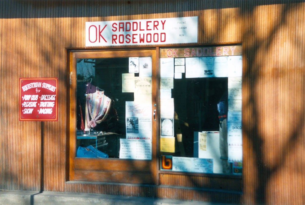 OK Saddlery Rosewood, 32 John Street, Rosewood, Ipswich, c.1991