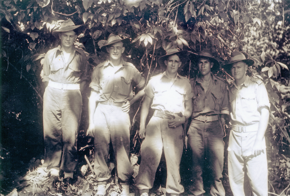 Ipswich soldiers from the 6th Casualty Clearing Station, in Lae, New Guinea, 1943