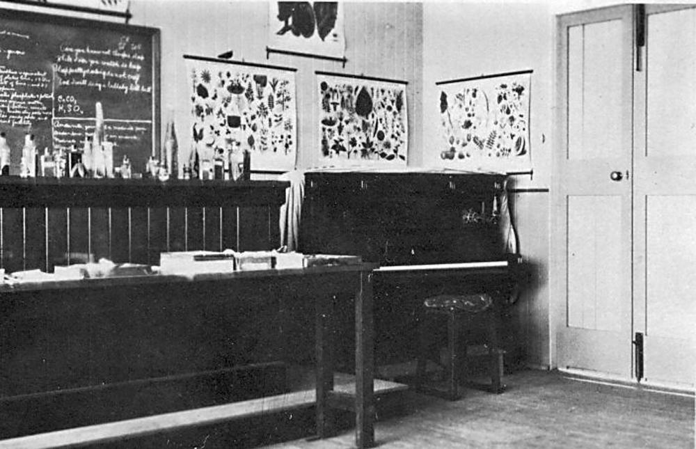 Marburg School classroom, c.1924
