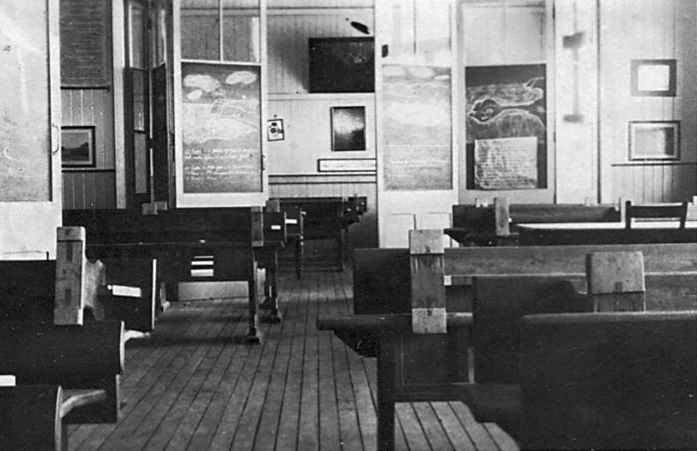Marburg School classroom, c.1924