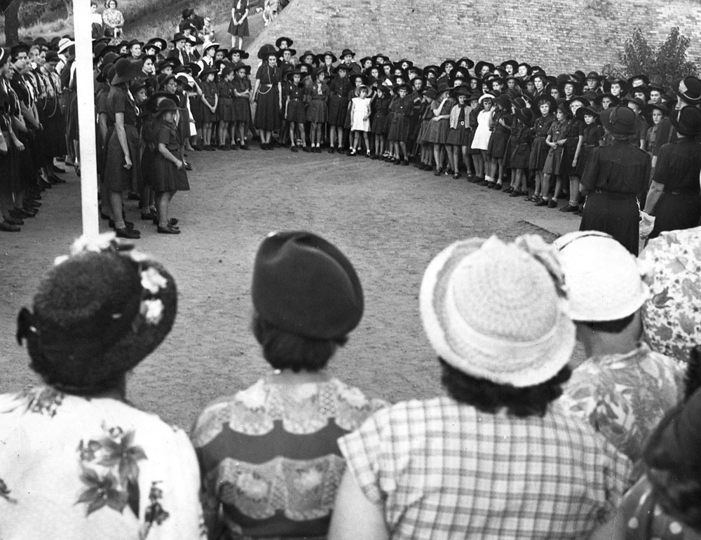 Girl Guide 'Thinking Day', Ipswich, 1955