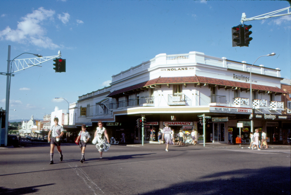 Nolan's Corner, Ipswich, 1985