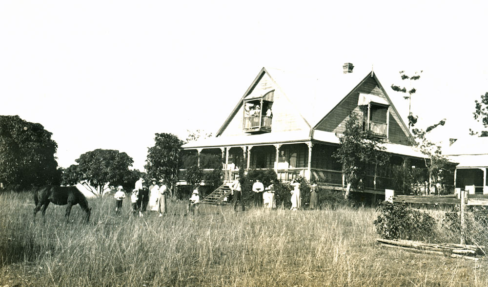 Oakleigh (house), Brittains Road, Redbank Plains, Ipswich, c.1900