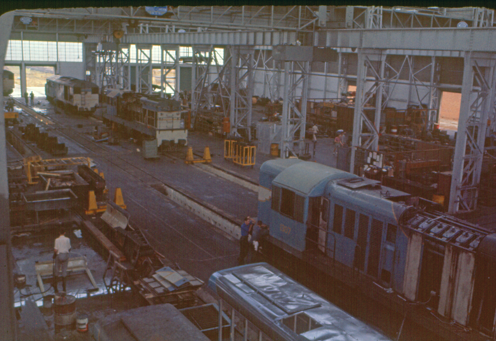 Redbank Railway Workshops, Ipswich, c.1969