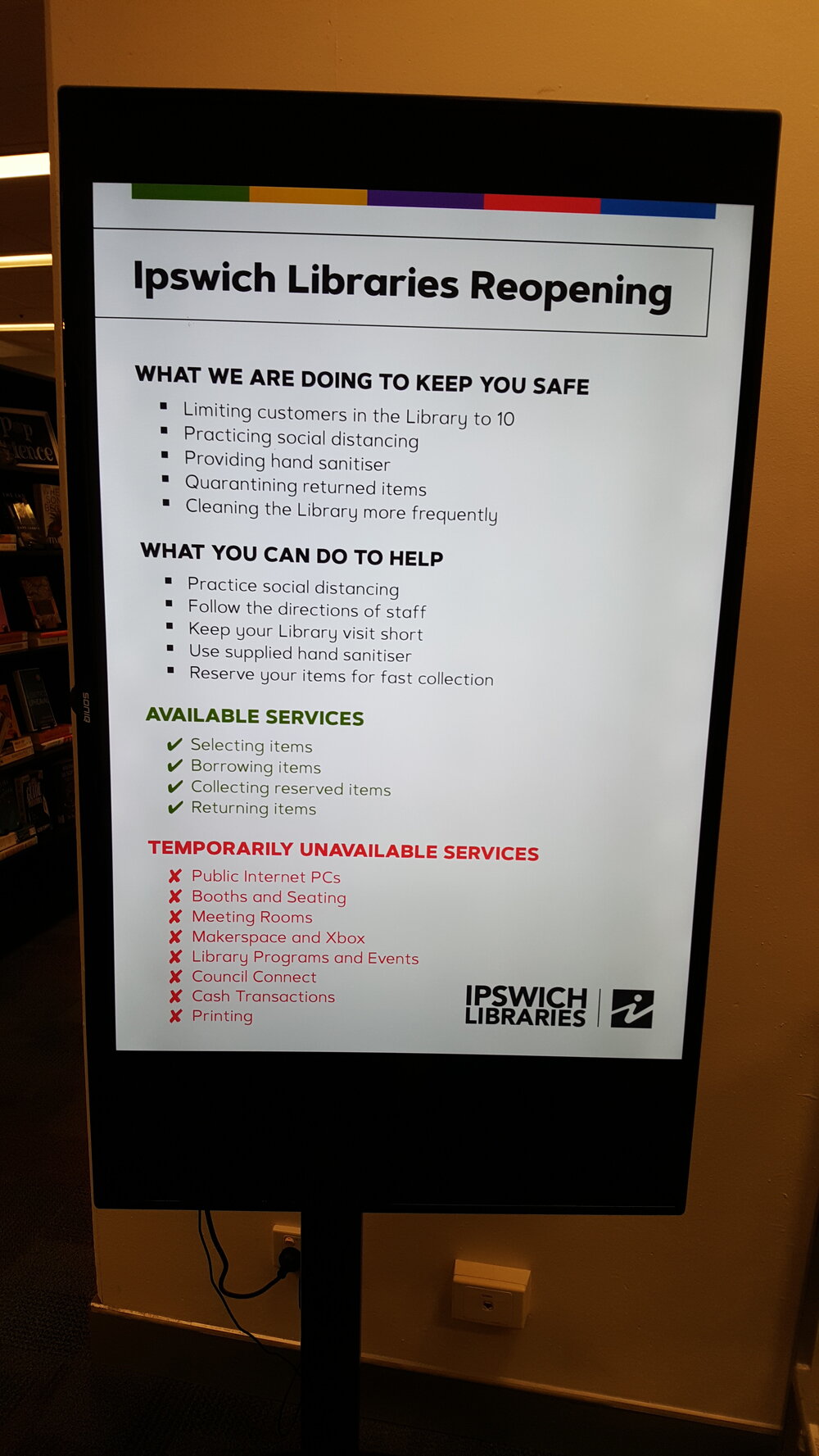 Public notices, Ipswich Libraries, May 2020