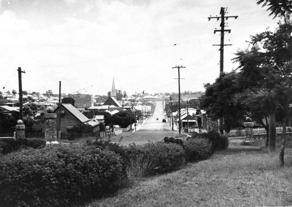 Limestone Street from Queens Park, Ipswich