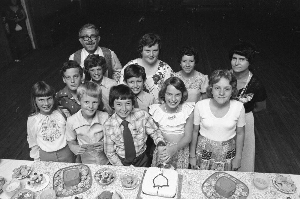 School End Of Year Celebration, Ipswich, December 1977