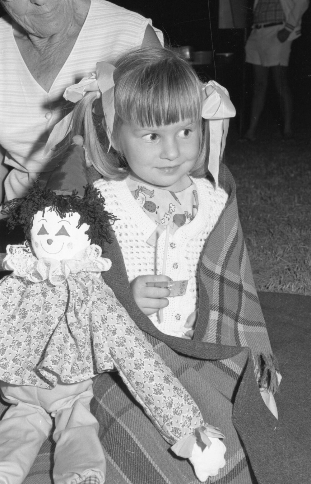Thought to be Christmas Carols at St. Helens Soccer Field, Brisbane Road, Dinmore, December 1977